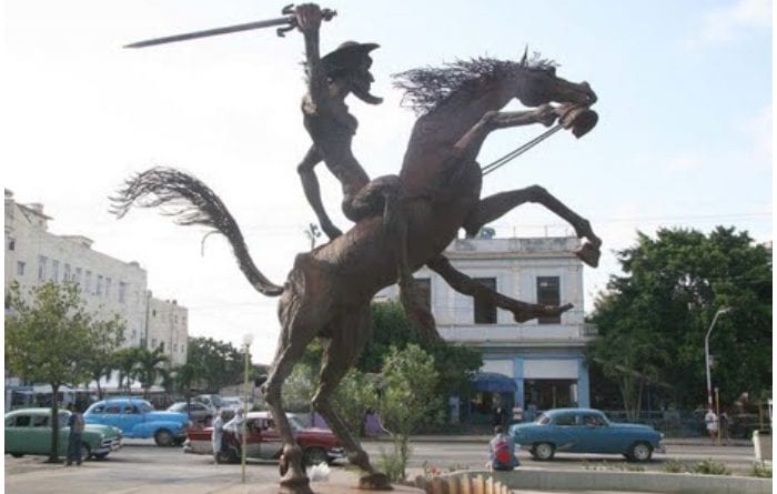 Monumento de Don Quijote de La Mancha, en Vedado.