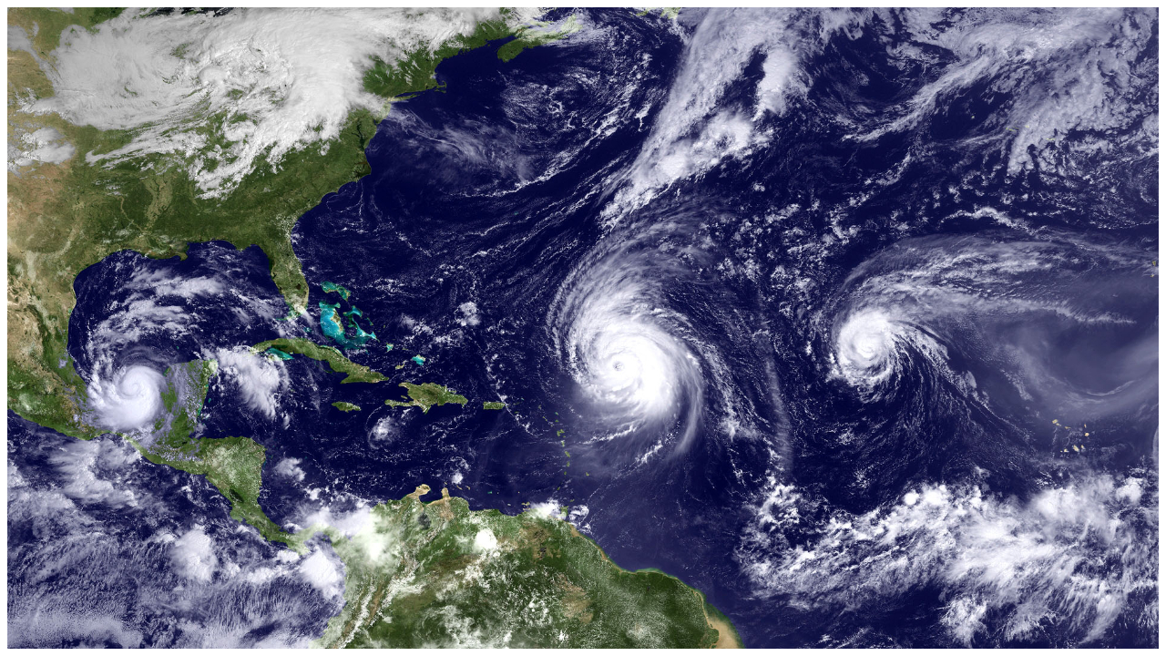¿Cómo se le da el nombre a los diferentes huracanes?