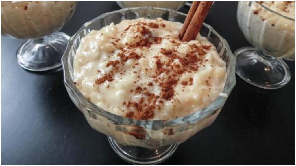 arroz con leche cubano