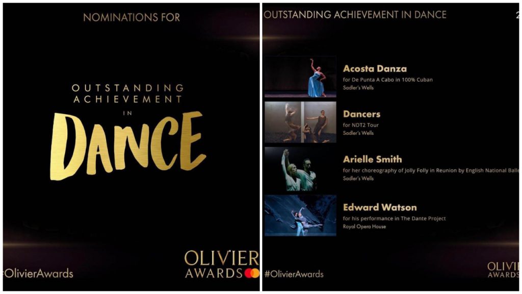 Acosta Danza Premios Laurence Oliver