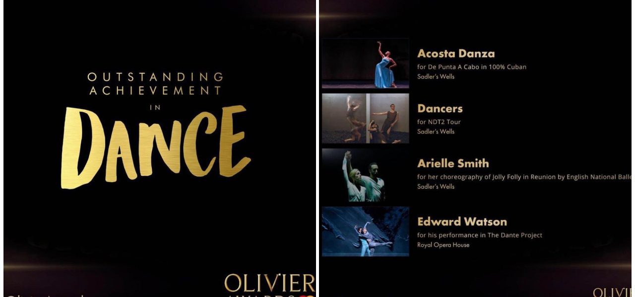 Acosta Danza Premios Laurence Oliver