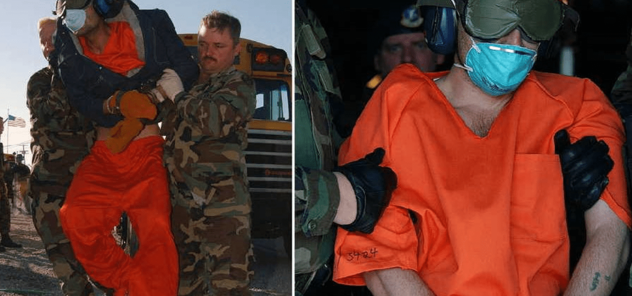 New York Times publica imágenes de primeros presos de Guantánamo