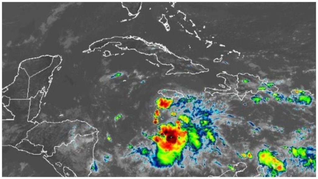 Tormenta tropical Lisa Caribe