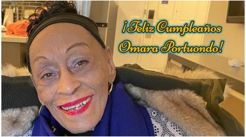 cumpleaños de Omara Portuondo