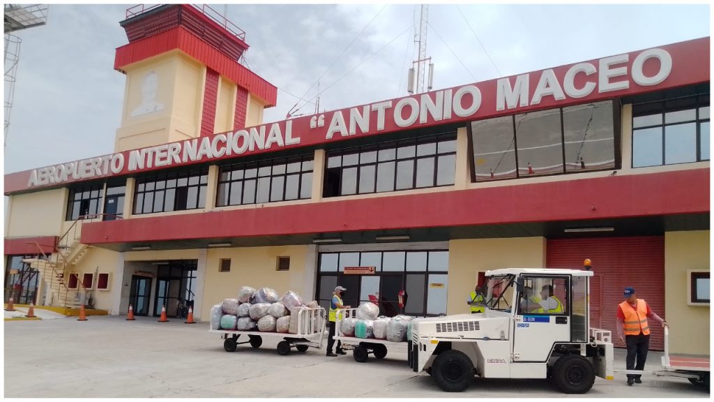 Aeropuerto Santiago Cuba licitacion