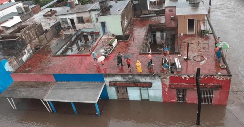 Intensas lluvias han dejado inundaciones en varias provincias de Cuba