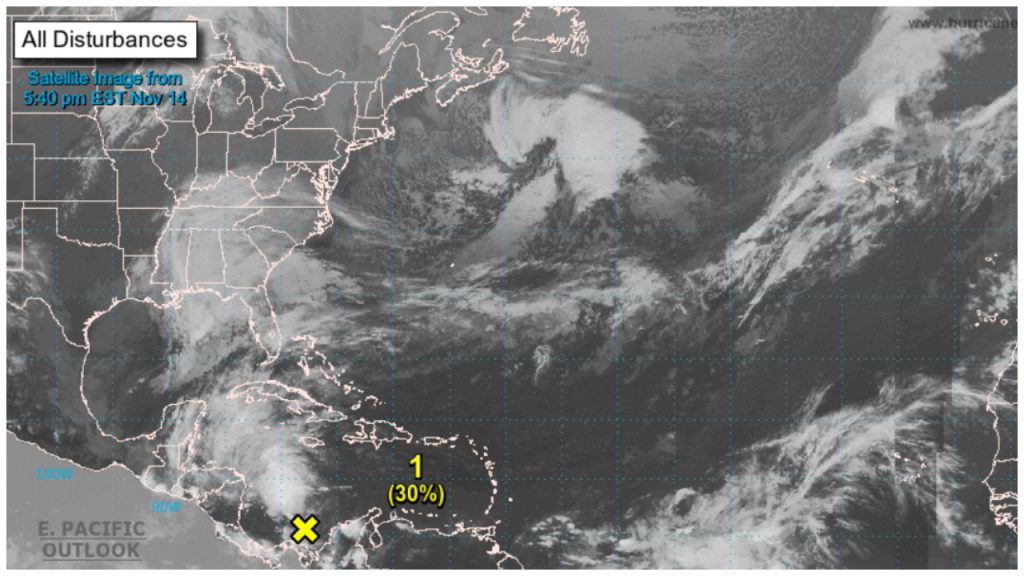 formacion ciclonica en Cuba