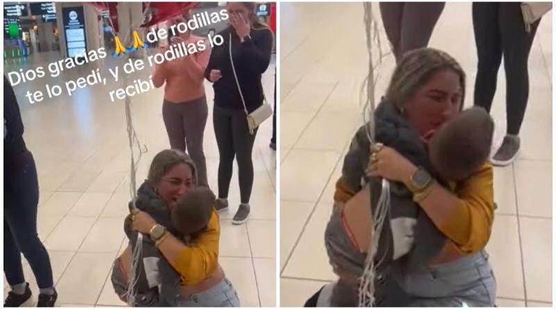 madre cubana reencuentro hijo