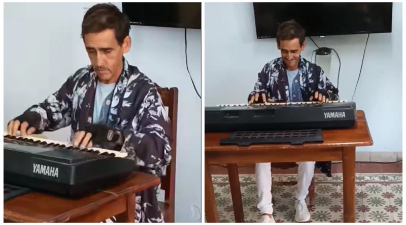 pianista La Habana teclado donacion