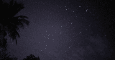 Hileras de luces en el cielo de Matanzas: el misterio de Starlink