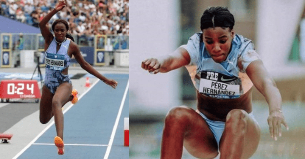 Leyanis Pérez, la talentosa triplista cubana, se corona campeona en la quinta parada de la Liga del Diamante de atletismo en Eugene, en Estados Unidos.