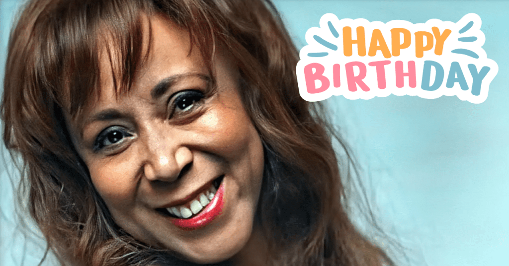 Irela Bravo celebrando su 71 cumpleaños.