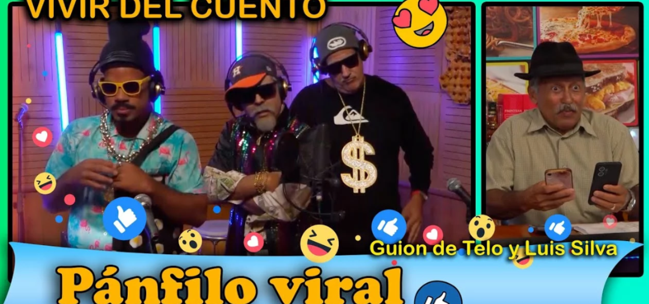 Pánfilo realizando plegarias en el episodio que lo vuelve viral.