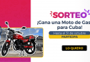 Sorteo de una moto de gasolina AVA Leopard 150 CC para Cuba