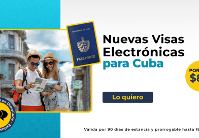 Visas de turismo electrónicas para viajar a Cuba