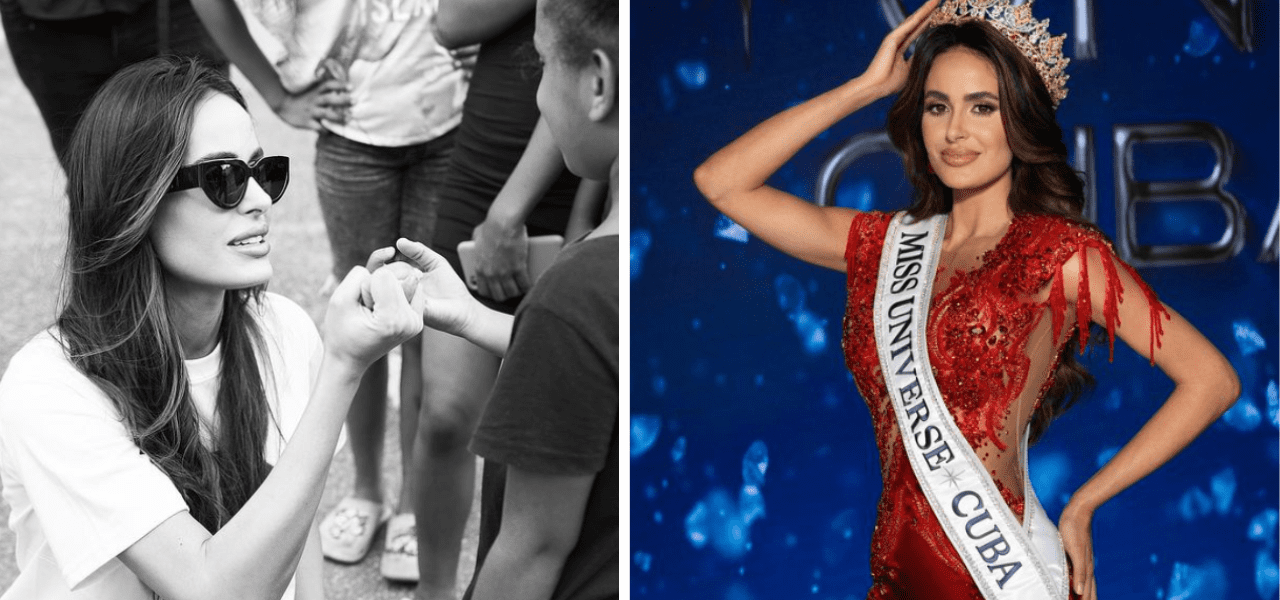 Marianela Ancheta, Miss Cuba 2024, representando a Cuba en Miss Universo.