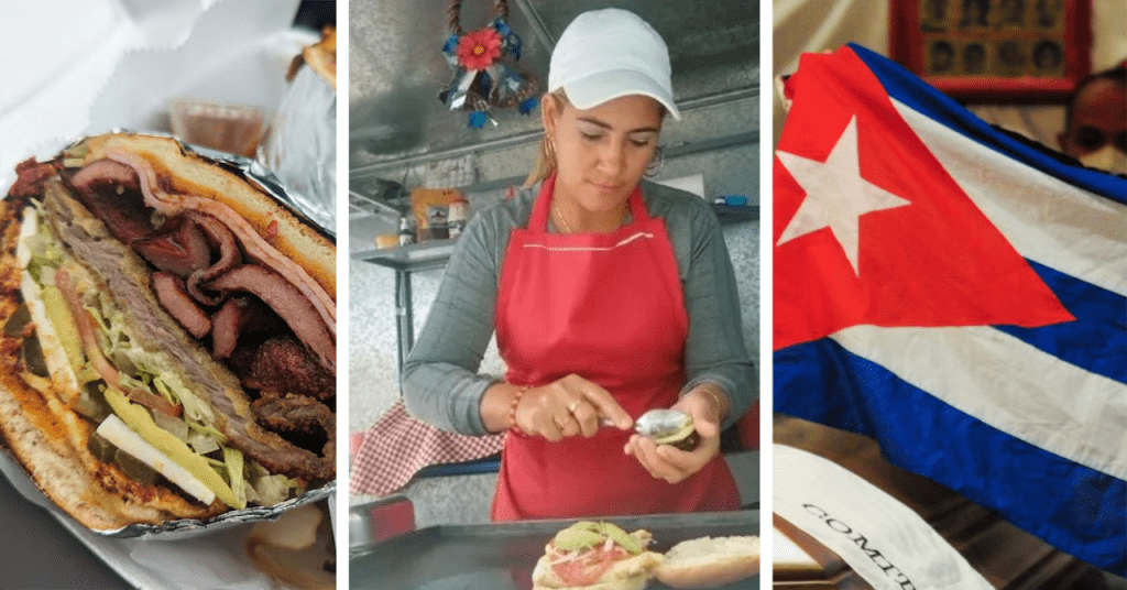 Cubana conquista a México con su comida al triunfar con la torta "La Cubana